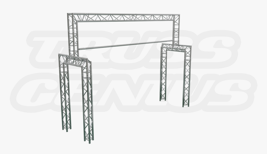 Triangular Truss Finish Line - Ladder, HD Png Download