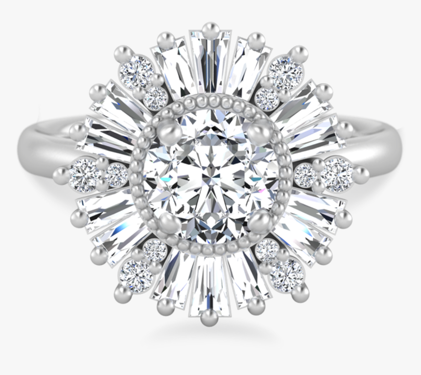 X1https - //cdn3 - Bigcommerce - Angle 50424 - 1434997567 - Halo Ring, HD Png Download