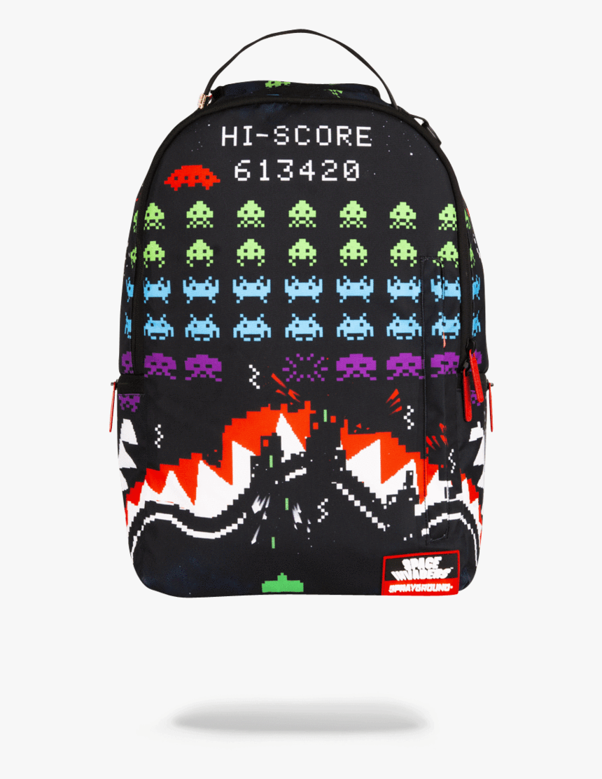 Sprayground Backpack Space Invaders, HD Png Download