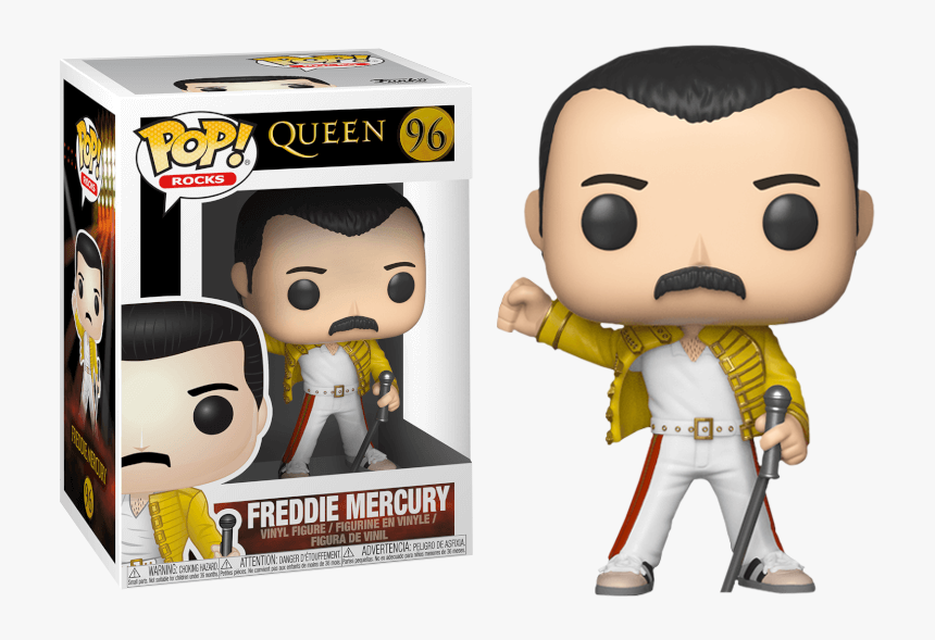 Freddie Mercury Pop Vinyl , Png Download - Funko Pop Freddie Mercury, Transparent Png
