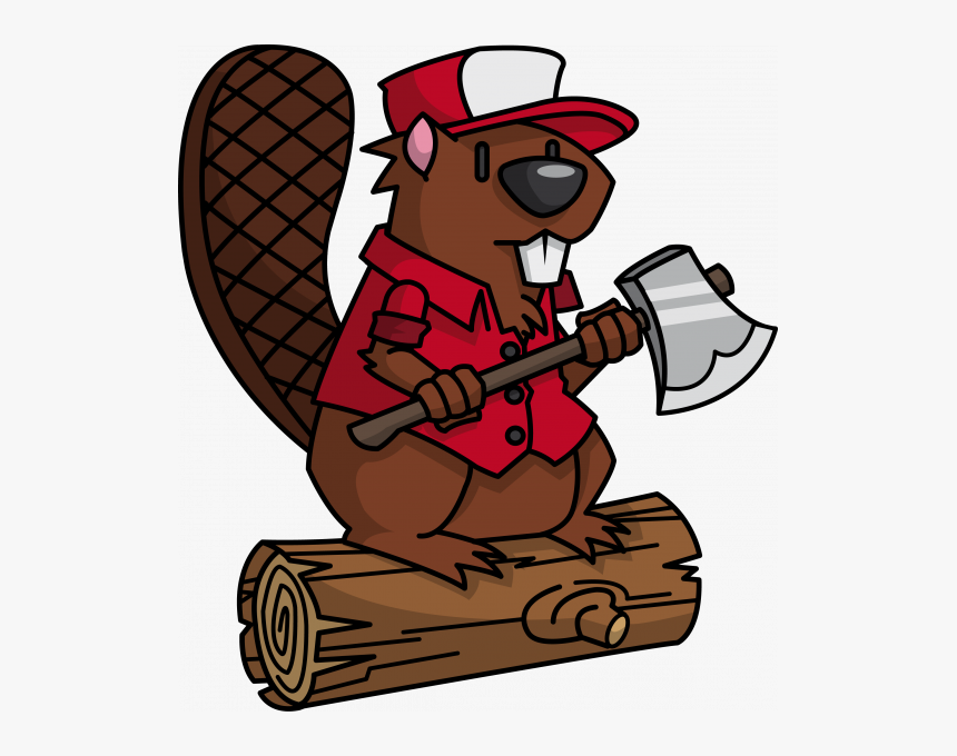 Beaver Png - Lumberjack Clipart Transparent, Png Download