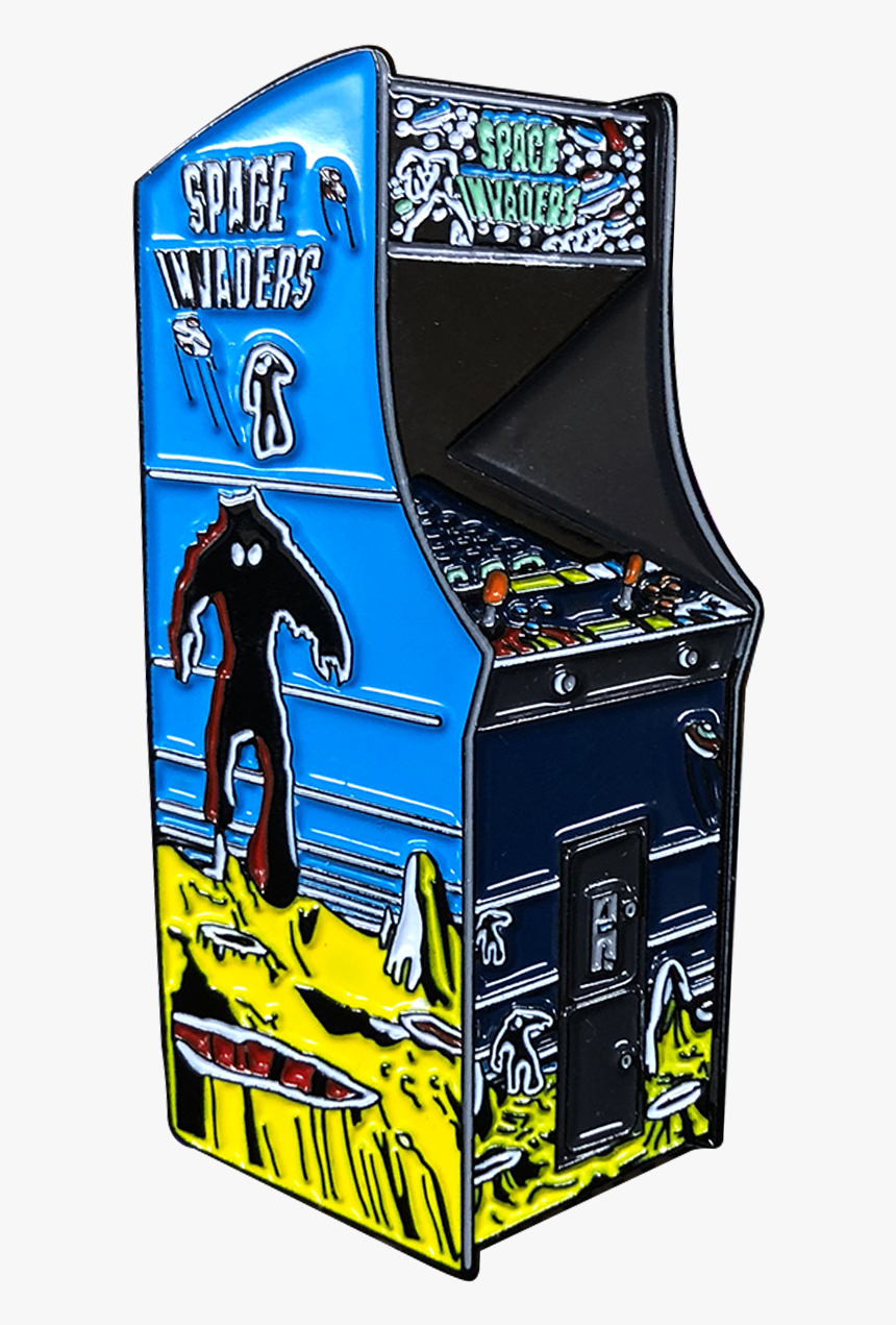 Nerd Pins Space Invaders Pin - Games, HD Png Download