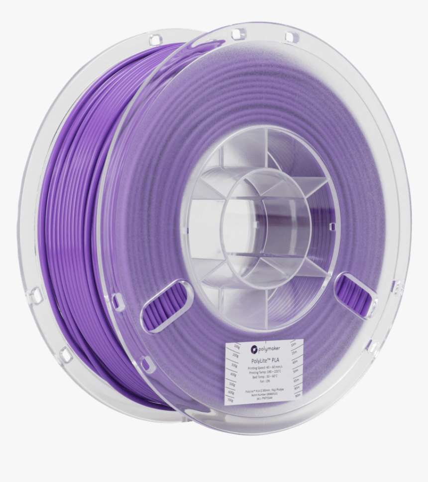 Polylite Pla Purple - Pla Filament Polymaker, HD Png Download