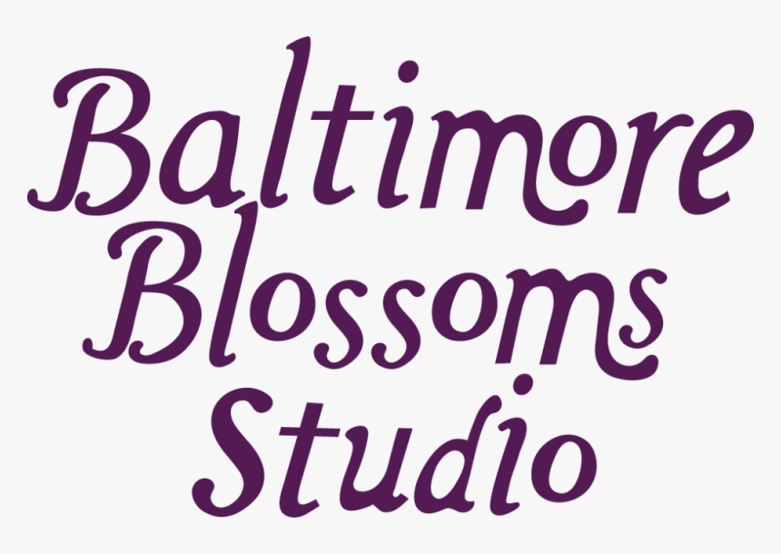 Baltimore Blossoms Studio - Poster, HD Png Download