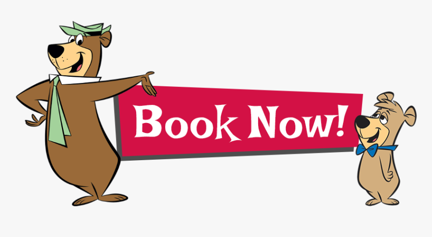 Jellystone Book Now Button - Yogi Bear, HD Png Download