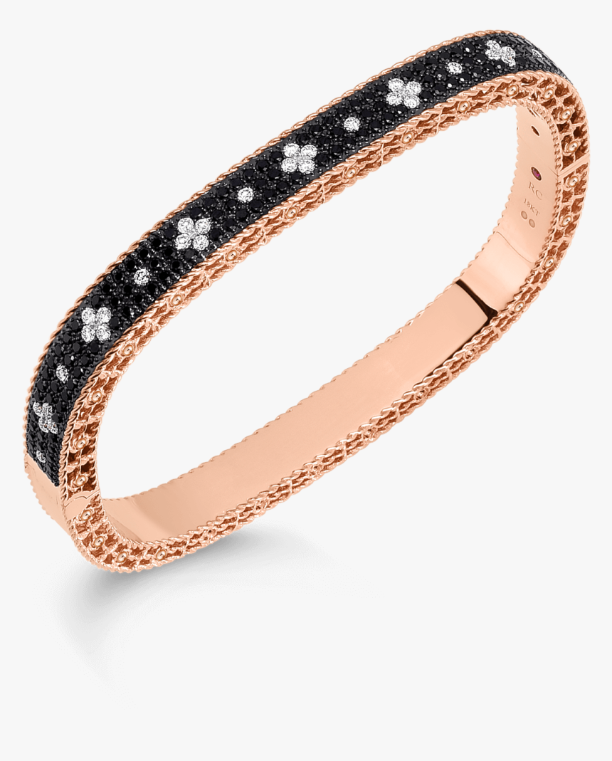 Roberto Coin Bracelet Black, HD Png Download