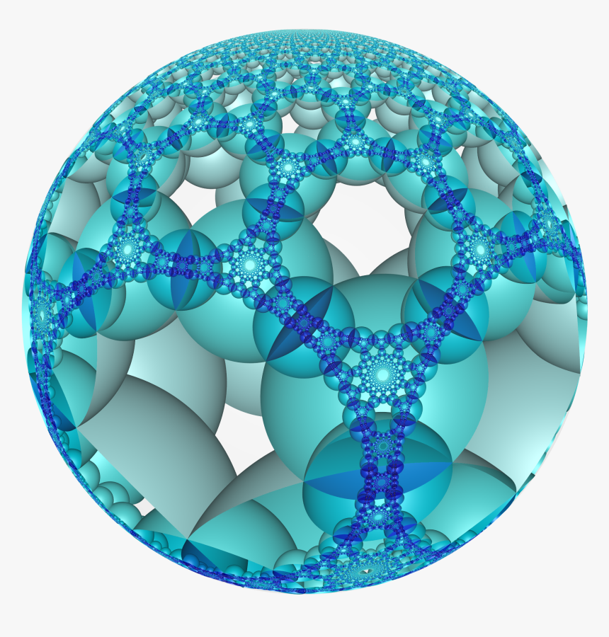 Hyperbolic Honeycomb 3 6 6 Poincare - Circle, HD Png Download