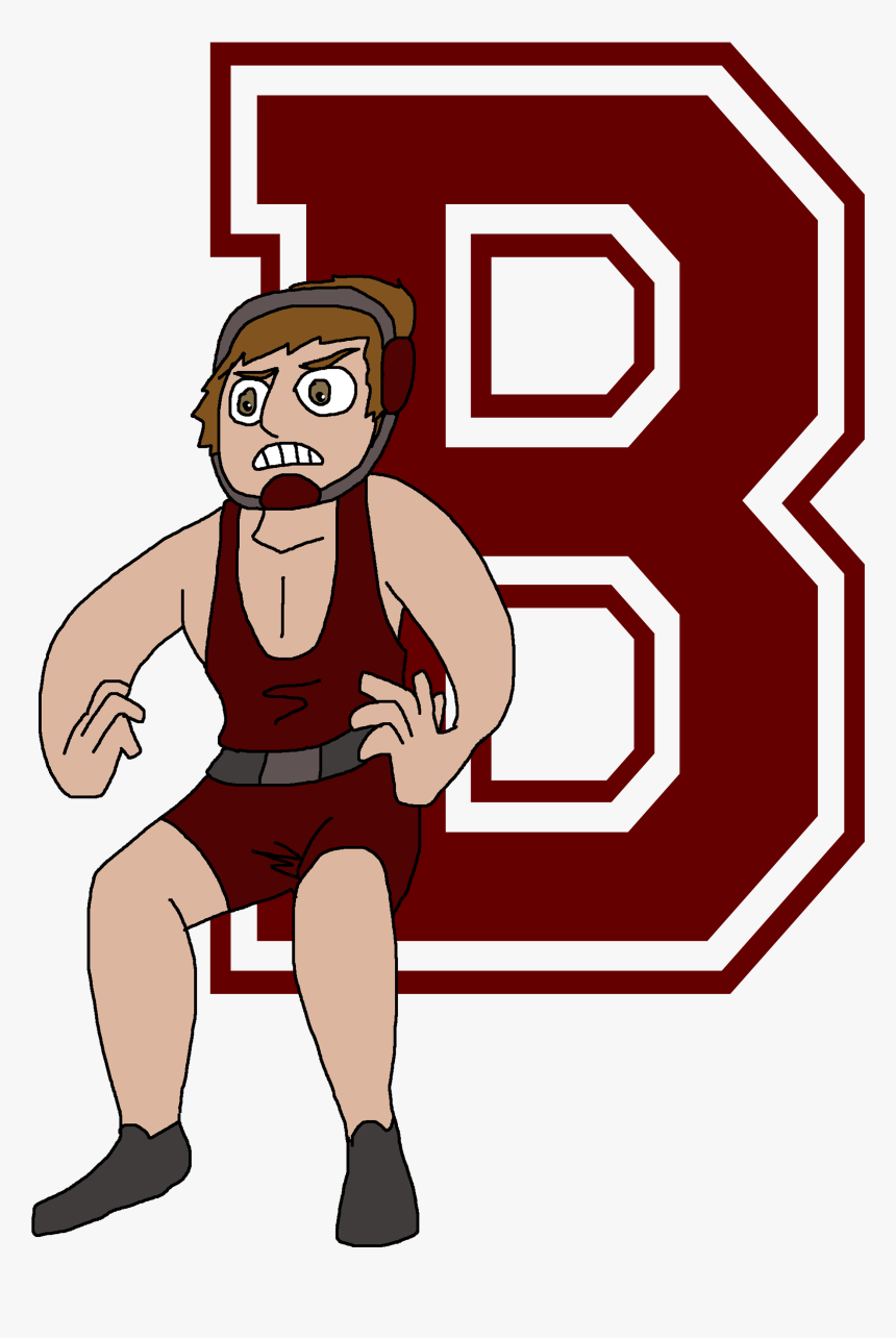 Beaver Brae Broncos Hockey - Letter B Varsity Font, HD Png Download