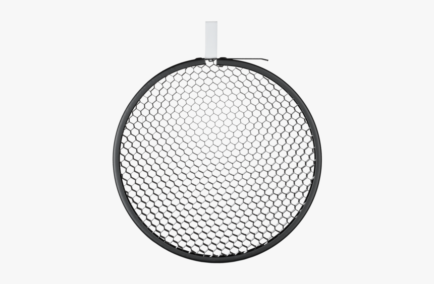 Honeycomb Grid Round No - Half Round Cabinet Handle, HD Png Download