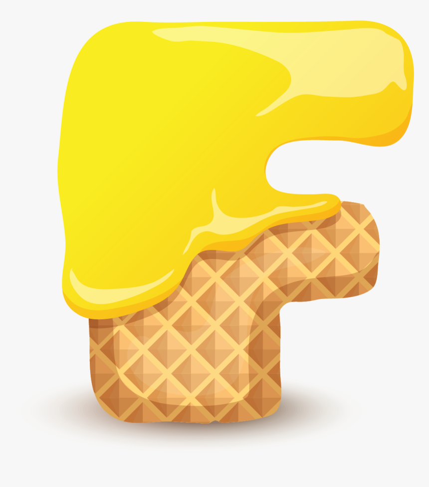 Letter F Png Royalty-free Photo - Letter F Ice Cream, Transparent Png
