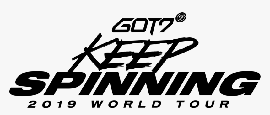 Got7 Keep Spinning Logo - Poster, HD Png Download