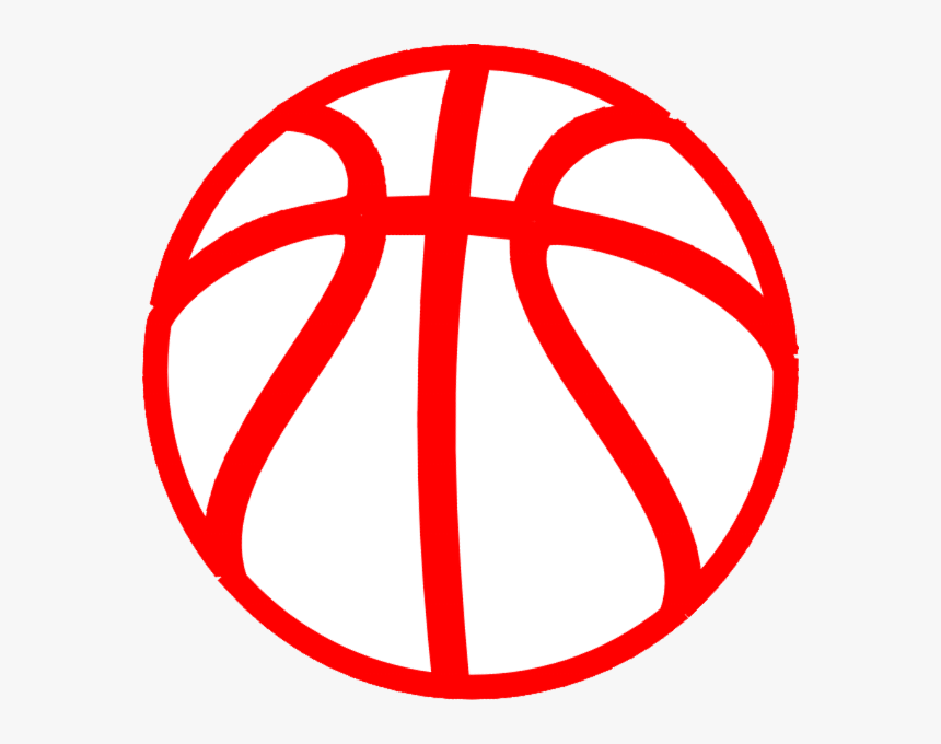 Basketball Clipart Red, HD Png Download