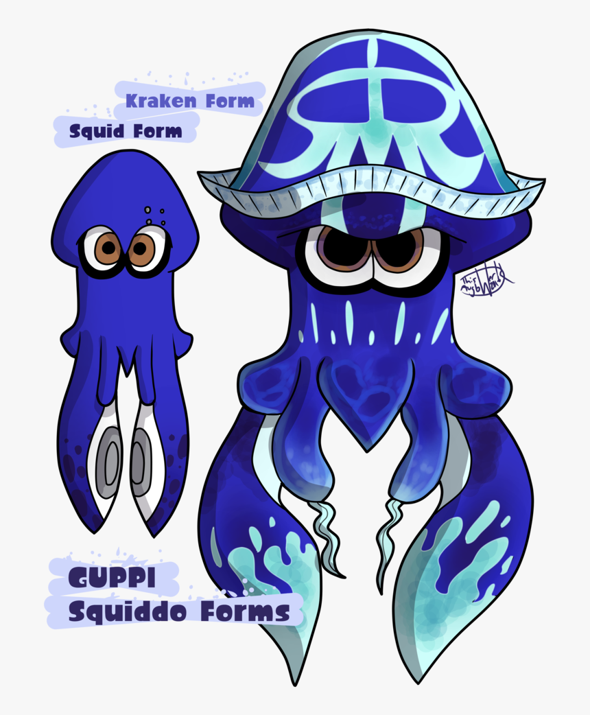 Splatoon Kraken, HD Png Download