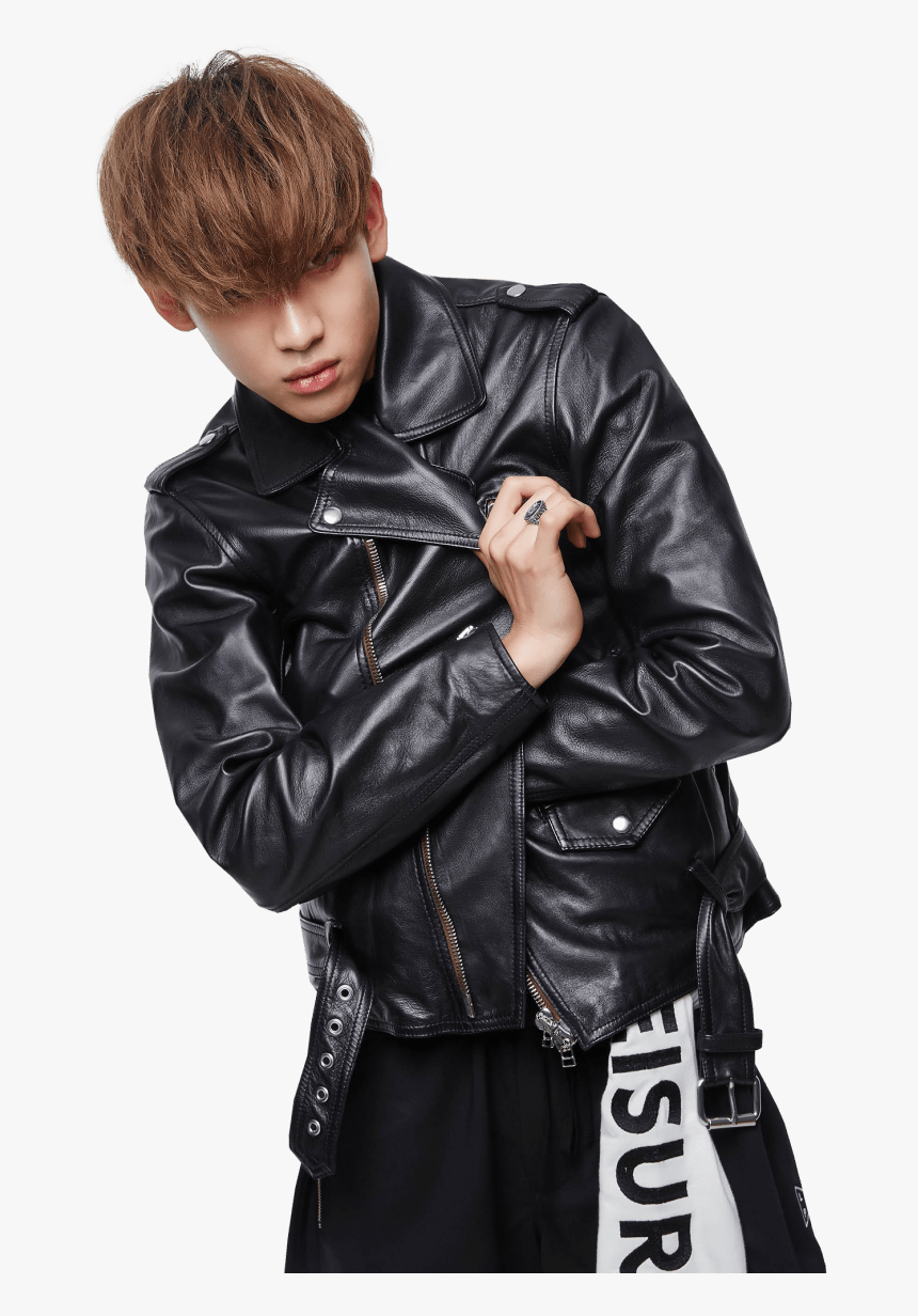 Got7 Bambam Black Leather Vest - Bambam Got7 Edit Png, Transparent Png