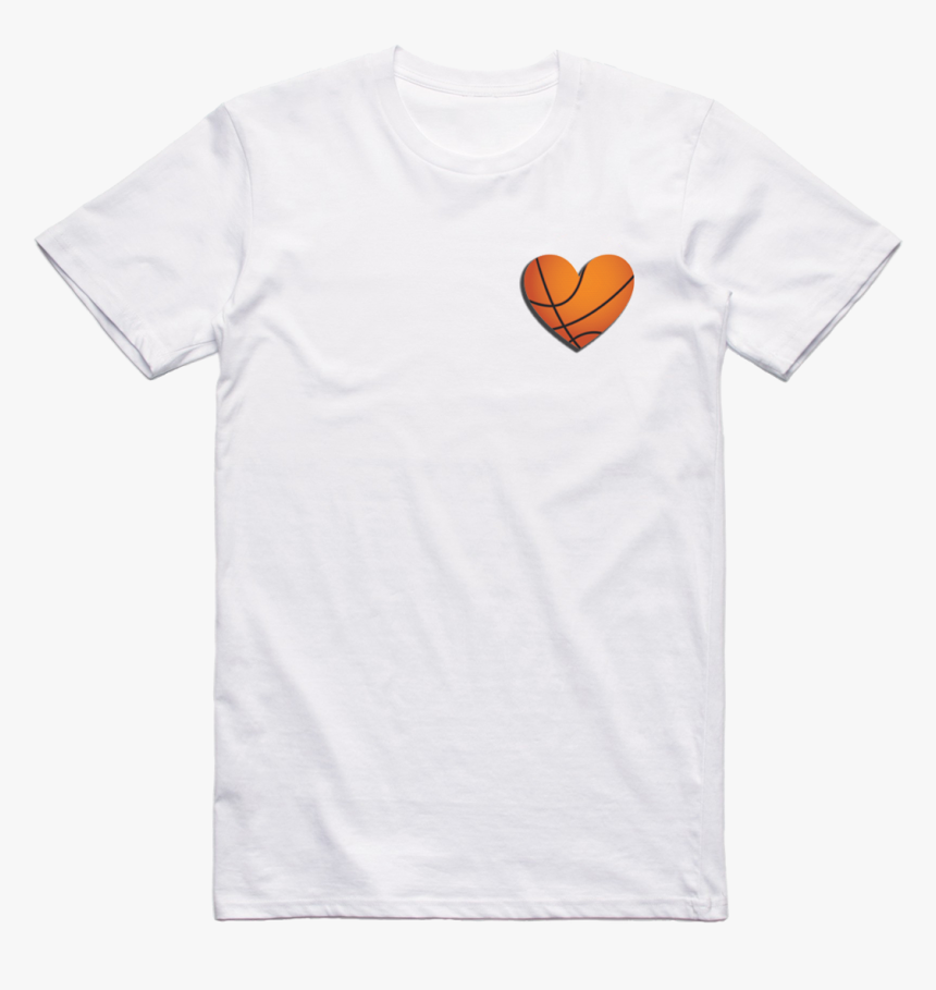 Load Image Into Gallery Viewer, Heart Basketball Tee - Active Shirt, HD Png Download
