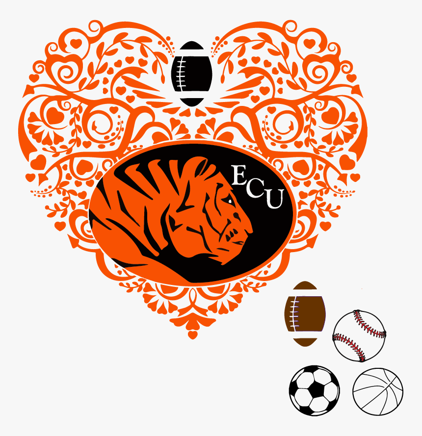 New Orleans Saints Heart Svg, HD Png Download