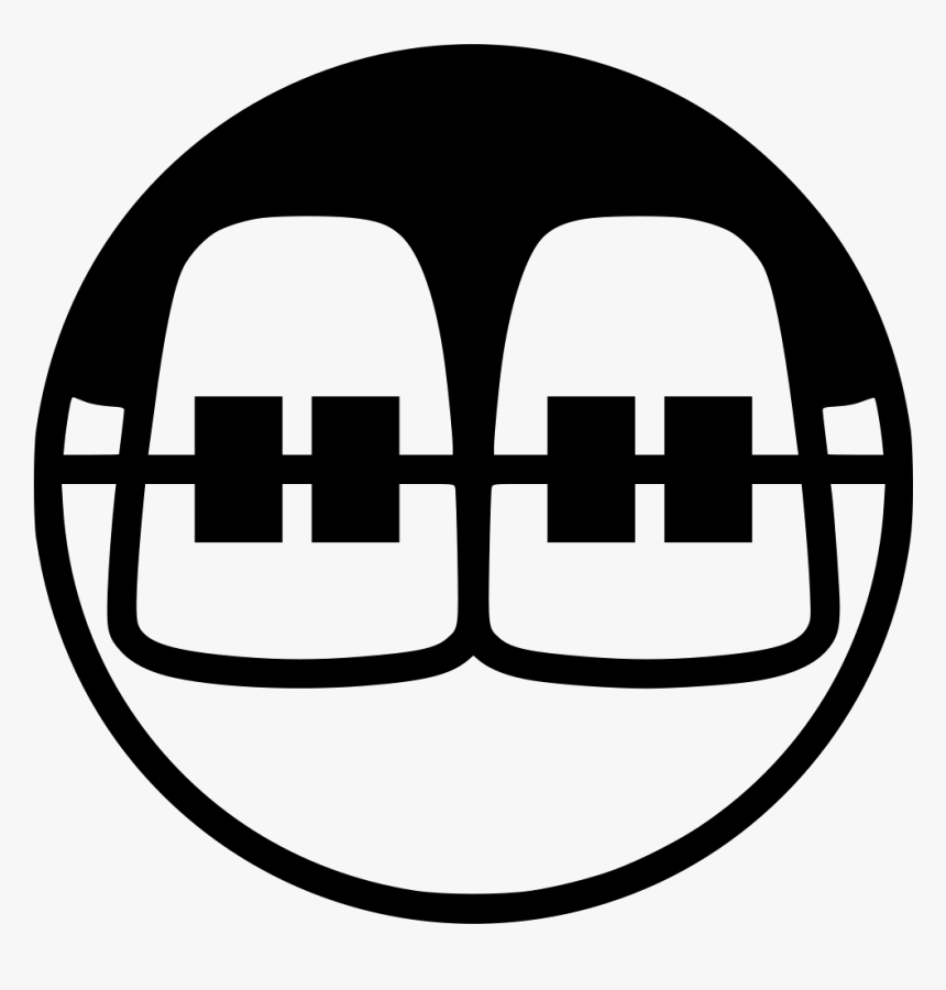 Braces Upper Incisors - Braces Icon Png, Transparent Png
