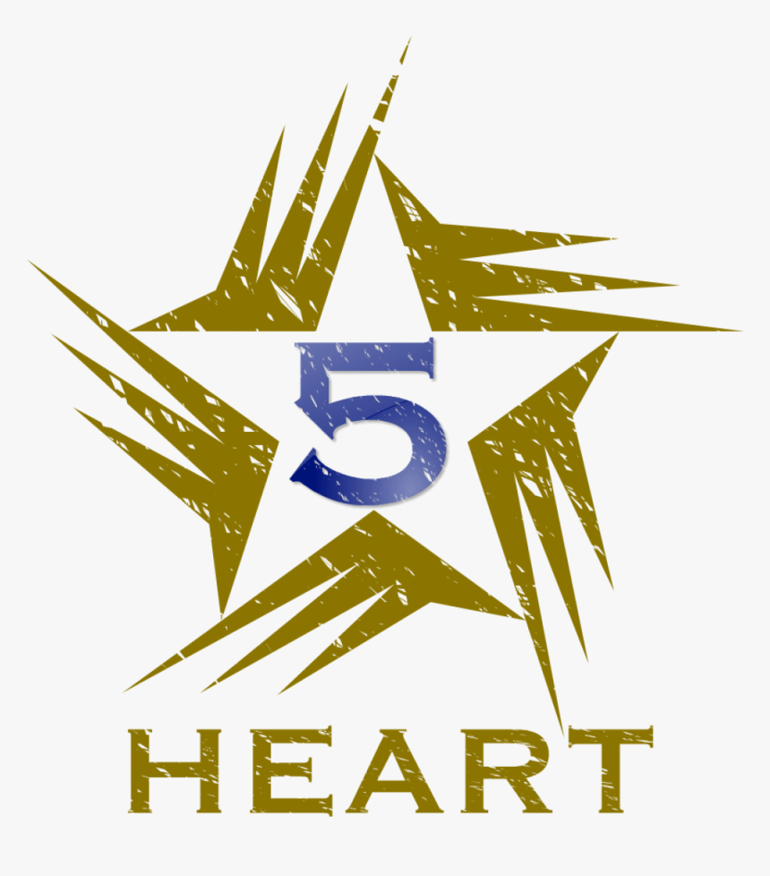 Five Star Heart Project, HD Png Download
