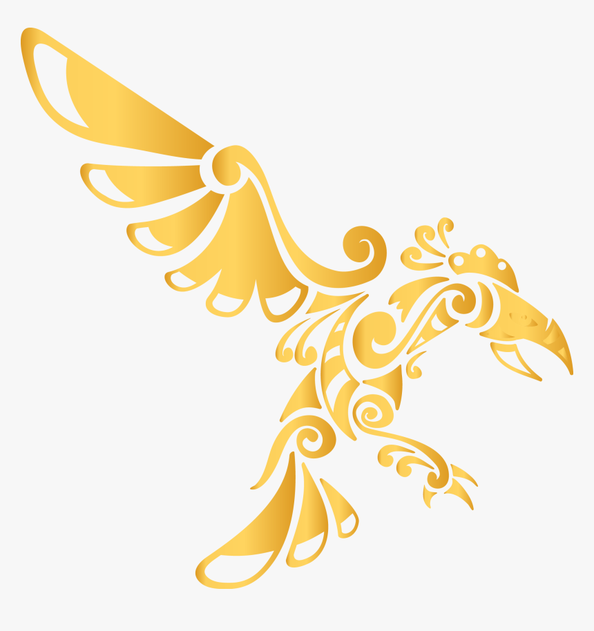 Golden Eagle Illustration, HD Png Download
