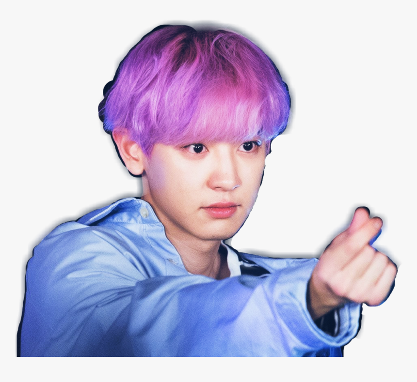 Exo Chanyeol Saranghe Sticker Freetoedit - Exo Chanyeol Png, Transparent Png