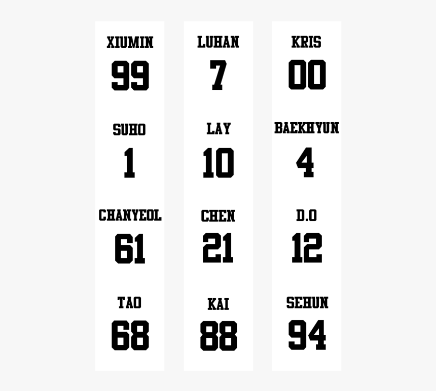 Exo Number, HD Png Download