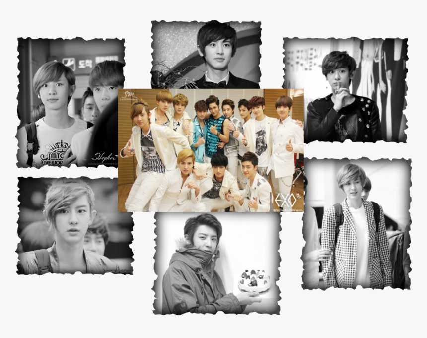 Park Chanyeol , Or Simply Chanyeol, Is A South Korean - Collage, HD Png Download