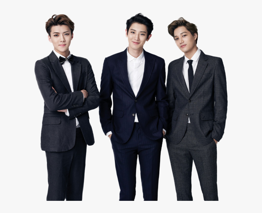 Chanyeol Sehun Png - Chanyeol Kai And Sehun, Transparent Png