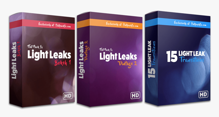 Light Leak Packs - Book Cover, HD Png Download
