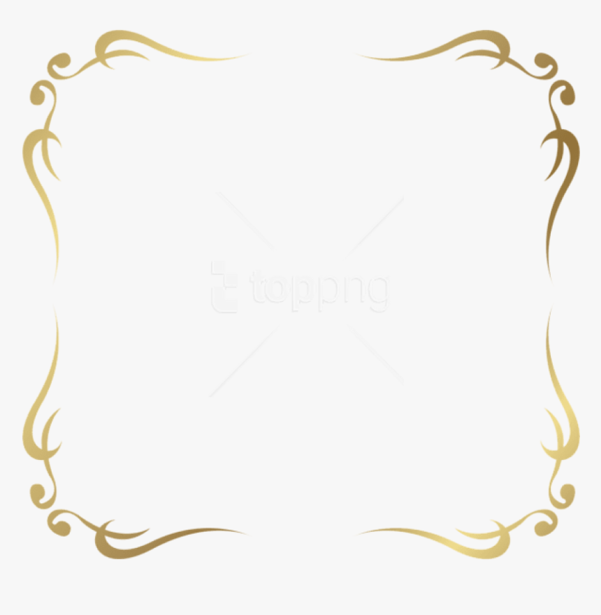 Free Png Download Decorative Frame Border Clipart Png - Borda Para Convite Png, Transparent Png
