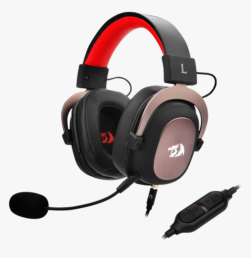 Redragon H510 Headphone - Headset Gamer Redragon Zeus, HD Png Download