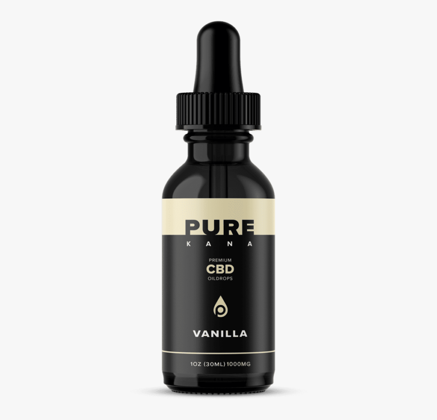 Vanilla Cbd Oil 1000mg - Pure Kana Cbd Oil, HD Png Download
