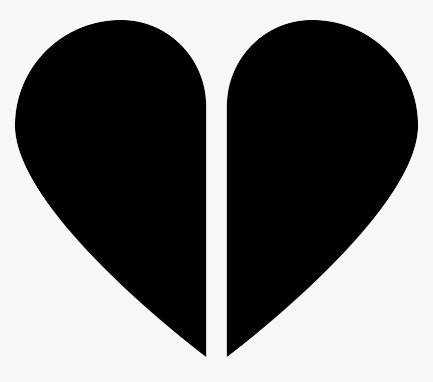 The Official Nope Merch Store - Svg Elongated Hearts Silhouettes, HD Png Download