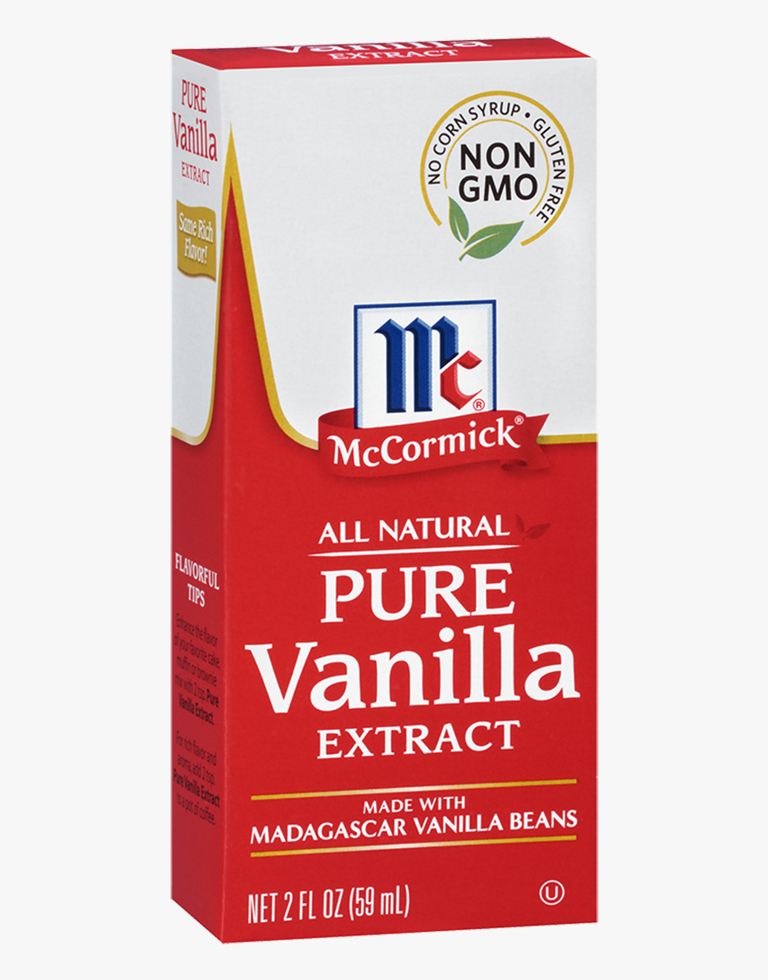 Pure Vanilla Extract - Mccormick Vanilla Extract Alcohol, HD Png Download