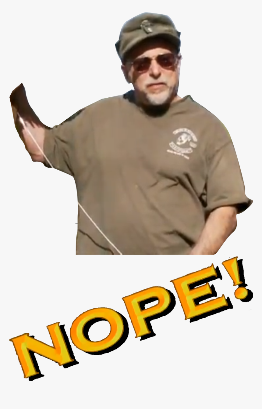 Nope T Shirt Yellow Facial Hair Outerwear - Chuck Tesla, HD Png Download