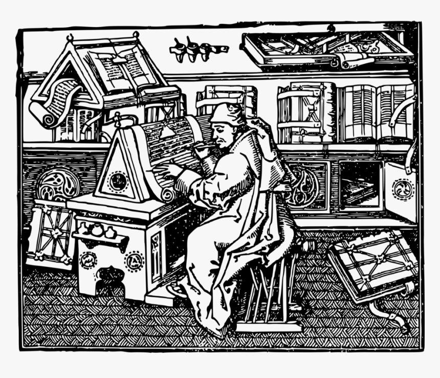 Folder With An Evil Face Vector - Jean Miélot, HD Png Download