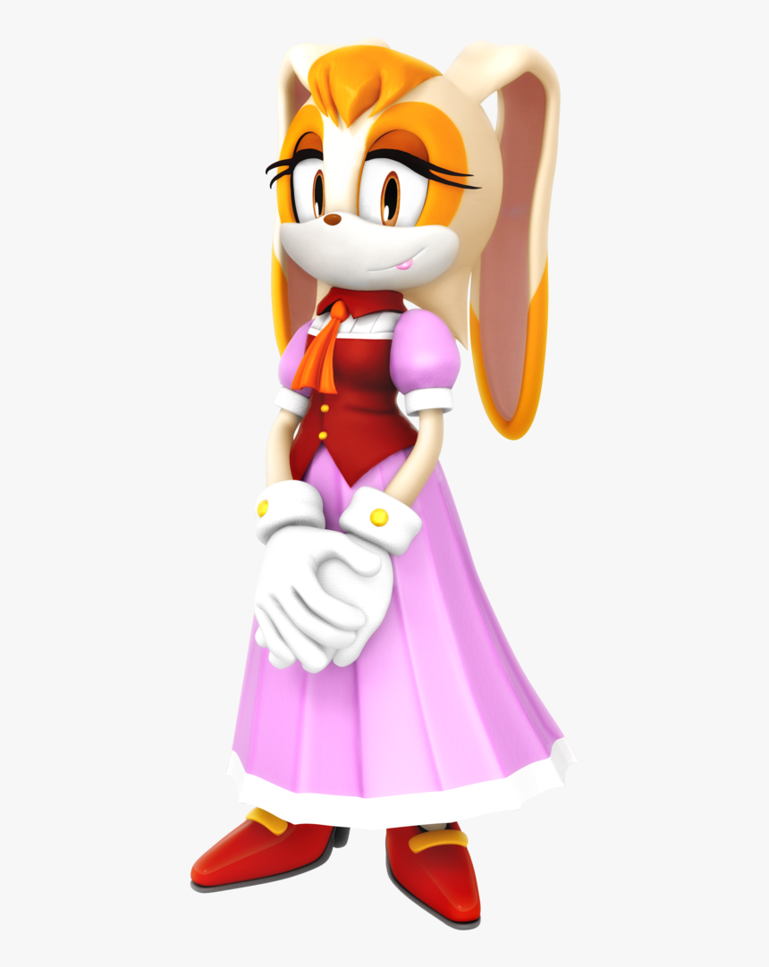 Legacy Vanilla The Rabbit - Vanilla Sonic The Hedgehog, HD Png Download ...
