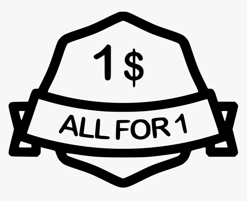 For All Buck One - Free Trial Icon Png, Transparent Png