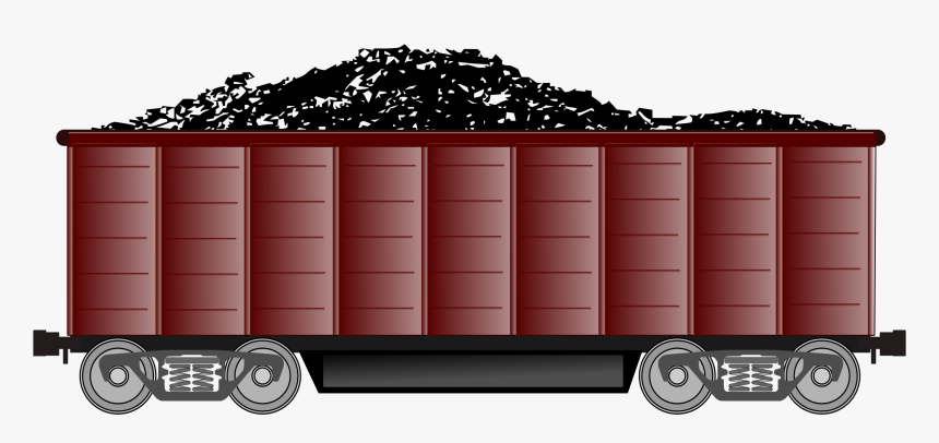 Coal Transparent Background - Coal Mine Wagon Icon, HD Png Download