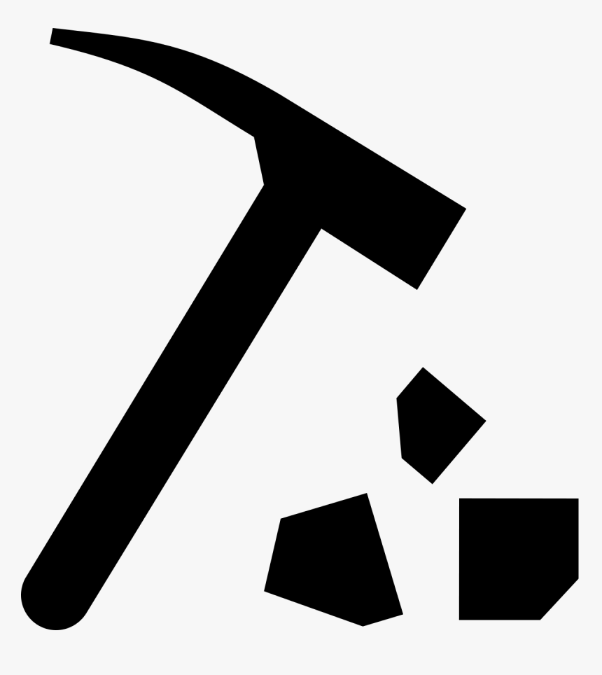 Coal Mining Computer Icons Geology Clip Art - Geology Hammer Png, Transparent Png