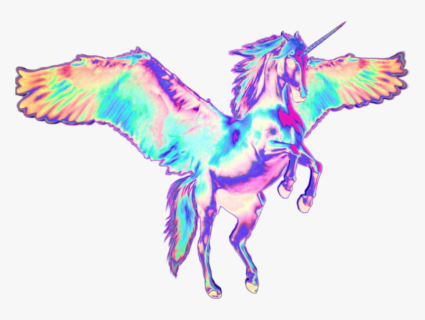 Unicorns Transparent Holo - Unicorn Hologram Png Transparent, Png Download