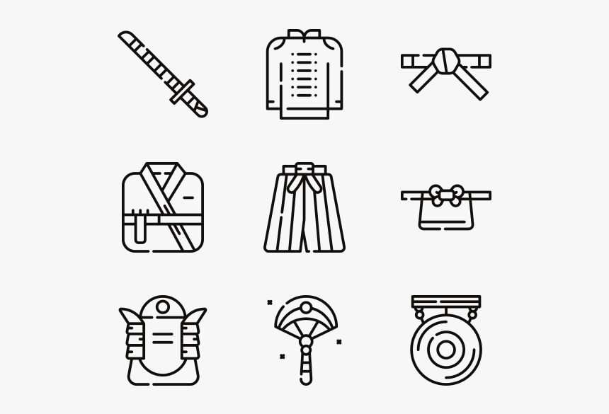Martial Arts - Drawing, HD Png Download