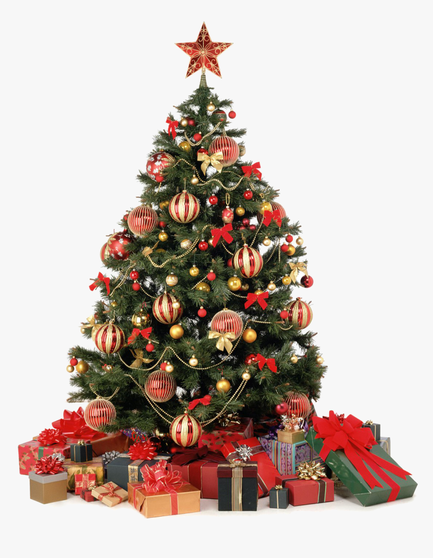 Christmas Home Png Clipart - Transparent Christmas Tree Png, Png Download
