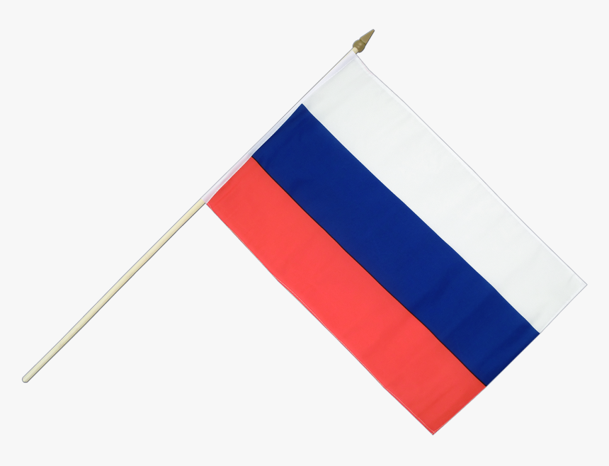 Flag Of Russia Flag Of Slovenia Fahne - Russia Flag On Stick, HD Png Download
