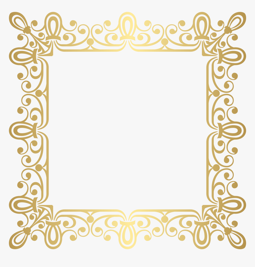 Scroll Clipart Golden - Clip Art, HD Png Download
