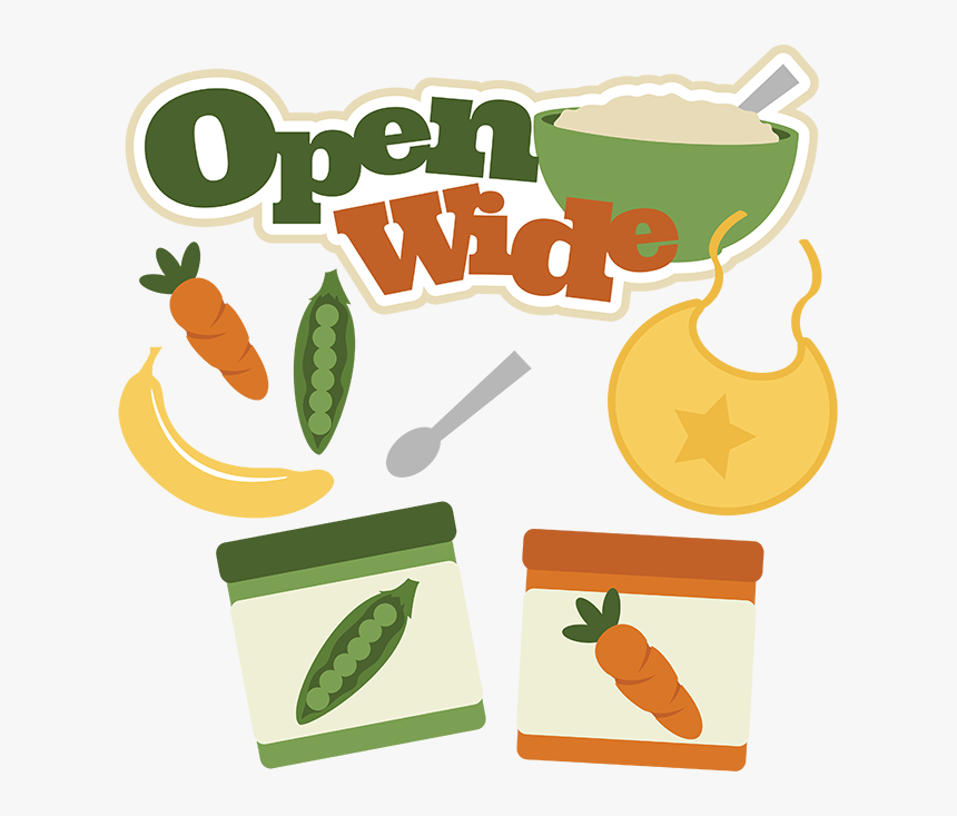 Transparent Food Clipart - Baby Food Clipart Png, Png Download