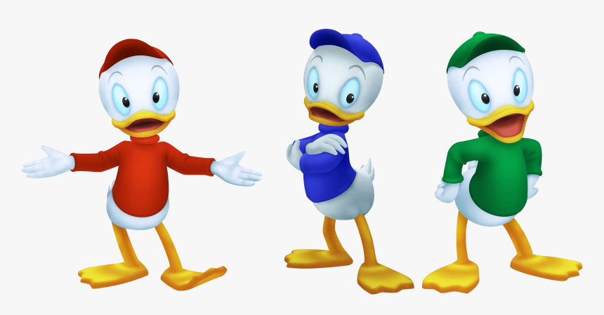 Huey Dewey And Louie - Disney Kingdom Hearts Dewey, HD Png Download