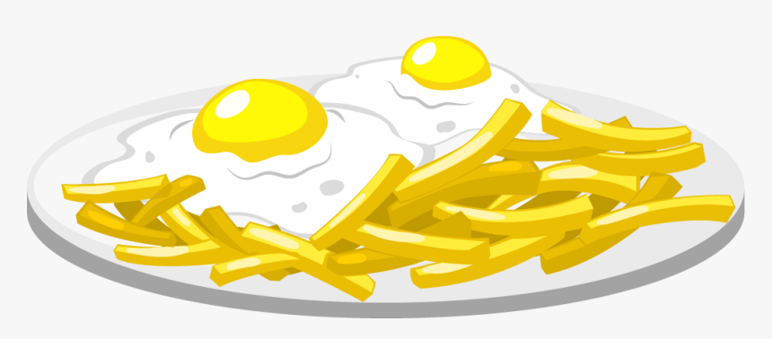 Food Clipart Png Image - Dibujos De Huevo Frito, Transparent Png