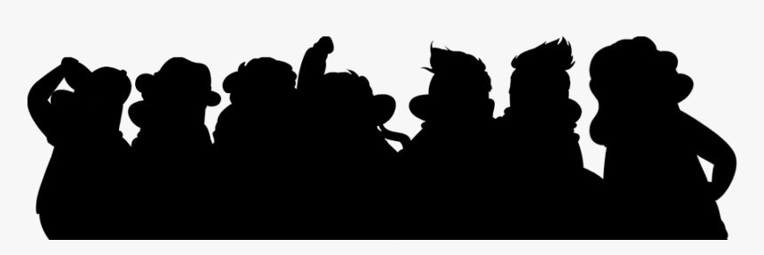 Shadow Person Light Party Silhouette - Sombras Png, Transparent Png