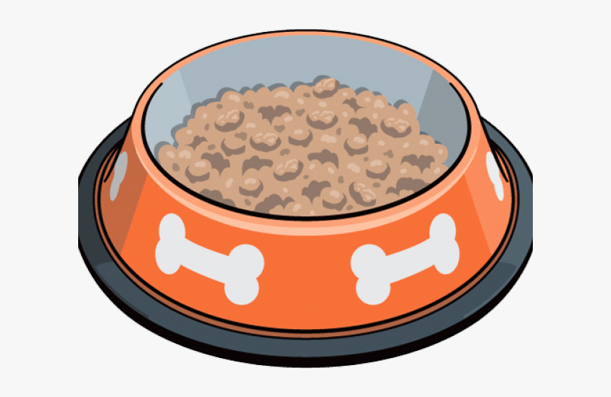 Clip Art Dog Black And White - Clip Art Dog Food, HD Png Download