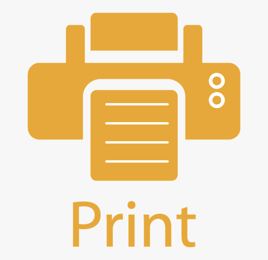 Print Button Png